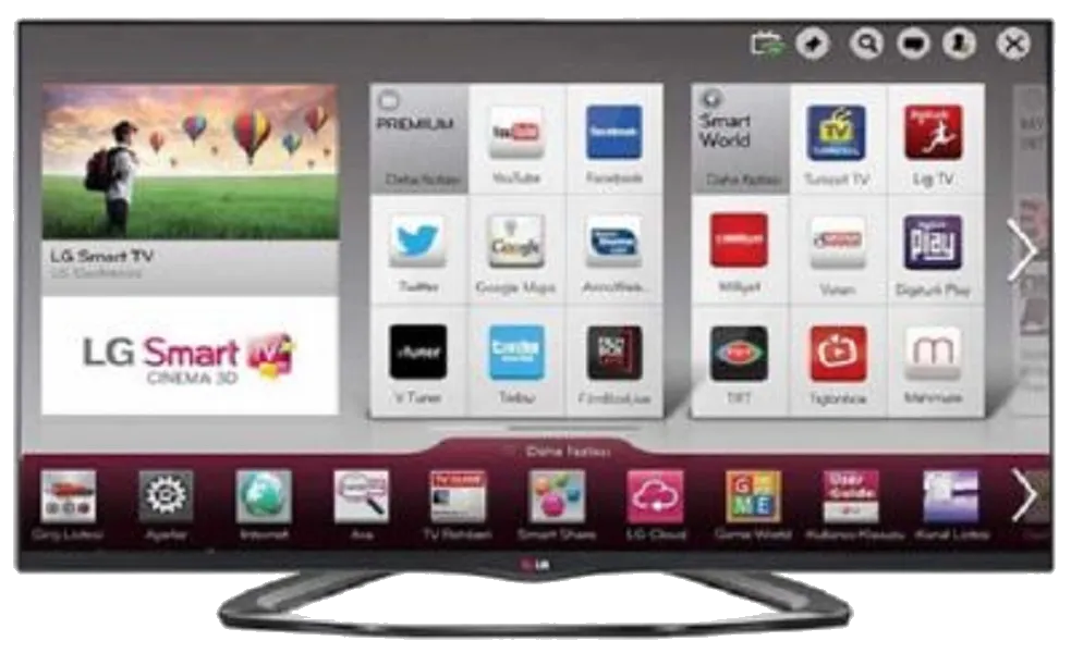 Замена материнской платы LG 50LA660