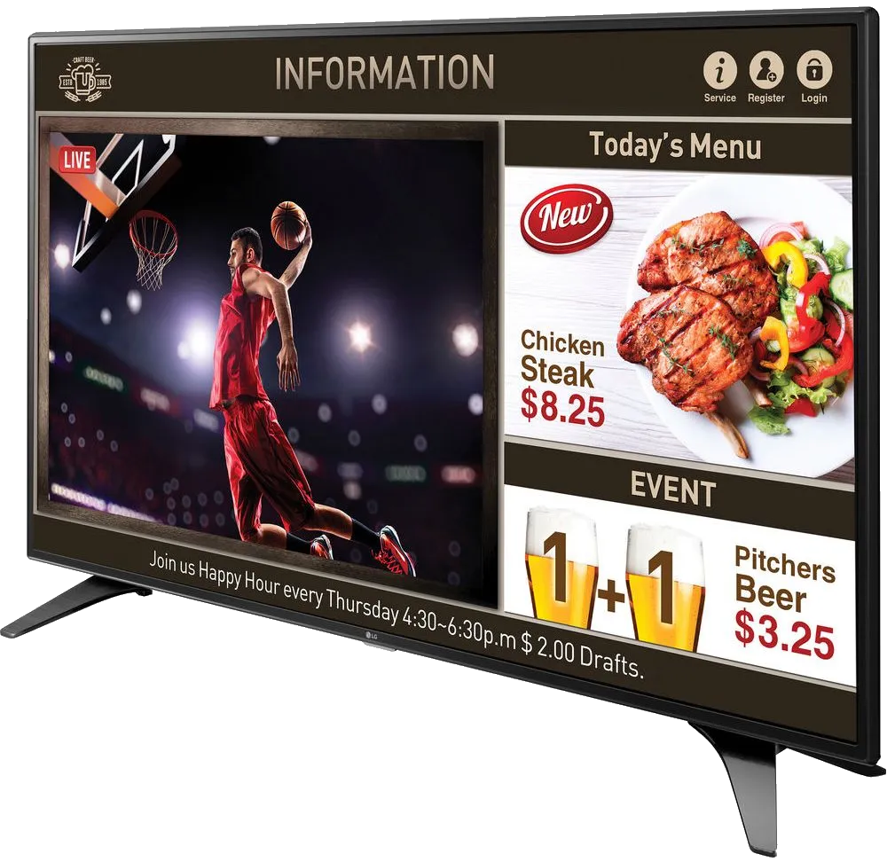 Замена материнской платы LG 55LW540