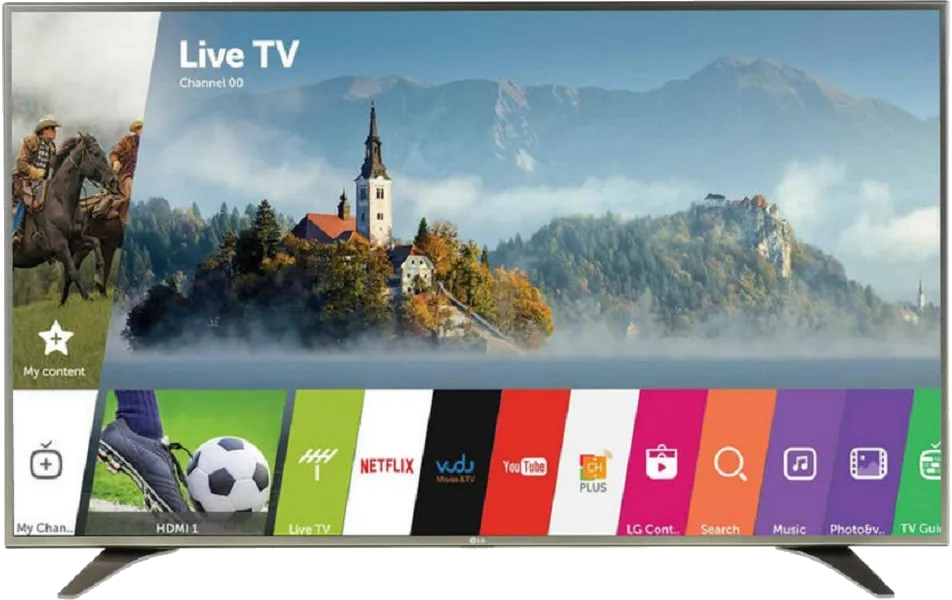 Замена материнской платы LG 55UH656