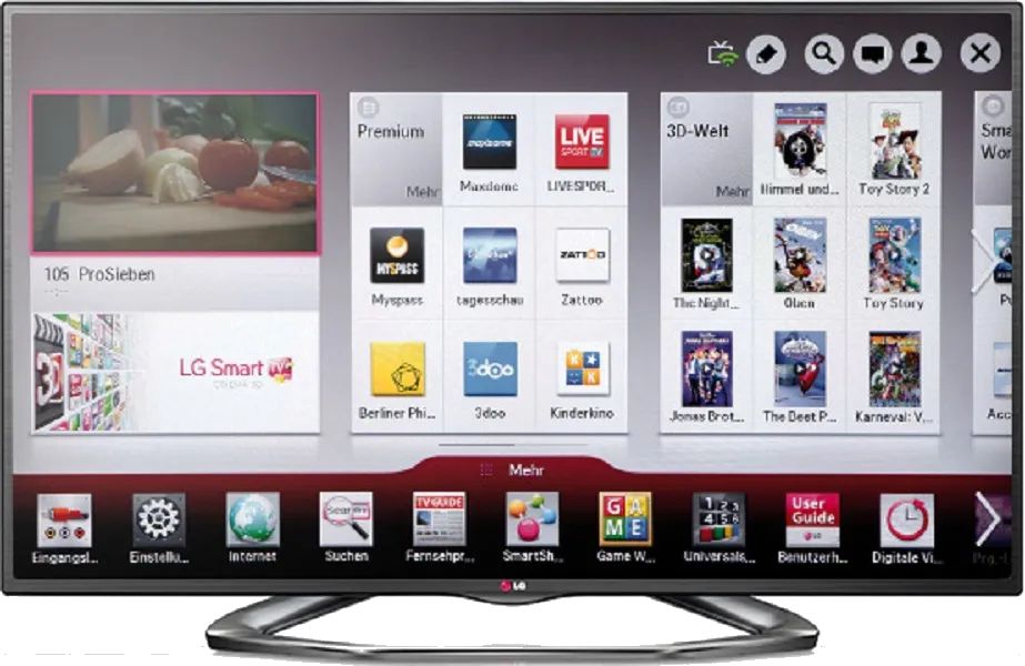 Замена материнской платы LG 60LA6208