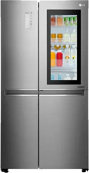 Перевешивание дверей LG GC-Q247CABV